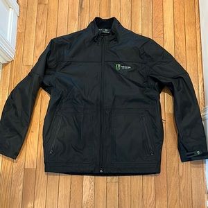 NWOT Monster Energy Official Thermolite Jacket w/ Stitched Logos sz. Adult Large